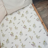 lullypop Fitted Cot Sheet (140x80cm) - Dino